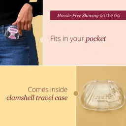 carmesi Facial & Body Razor Combo | Pack of 3 Facial Razors and Pack of 1 Body Razor, Women image 5