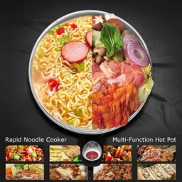 modexaglobal Multifunction Portable Electric Pot/Mini Cooker for Travel/Hostel Electric Rice Cooker with Steaming Feature image 4