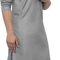 diamond cluster Men Cotton Blend Kurta Dhoti Set image 3