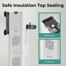 FinyPetz sunsun XQP - 500F | 6W | 500 L/H) | Suitable Up to 2 Ft Fish Tanks Power Aquarium Filter image 4