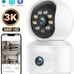 Cxoen WiFi Smart Camera Dual Lens Night Vision Infrared Motion Protection Security Camera-image-5