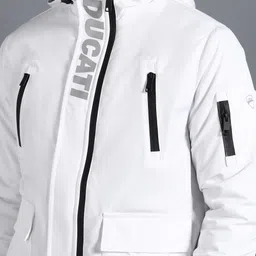 ducati Men Solid Casual Jacket image 5