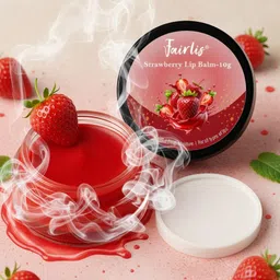 Strawberry Lip Balm with Moisture Lock | Natural Shine | 10g Strawberry-image-79