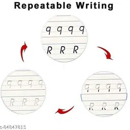 alornor Magic Practice Copybook, (4 Book + 10 Refill+ 1 Pen +1 Grip) ALNR204 image 2