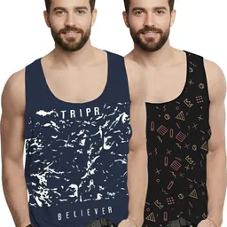 tripr Pack of 2 Men Vest-picture-10