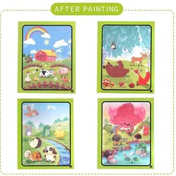 rhobos Magic Water Coloring Book for Kids image 3