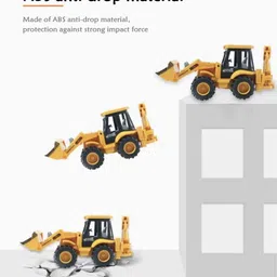 funablo Bulldozer And Excavator Construction Toy Vehicle, Construction Toys image 5