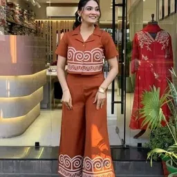 bhurakhiya Self Design Chanderi Stitched Anarkali Gown image 1