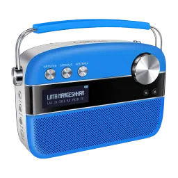 SAREGAMA Carvaan Premium Hindi 10W Portable Bluetooth Speaker (5 Hours Playtime, 2.0 Channel, Cobalt Blue) image 3