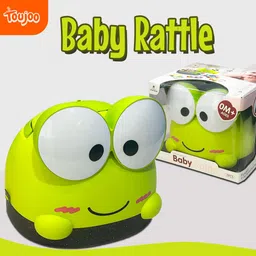 toujoo Infant Rattle Toy Sensory Play with Soft Grip & Cute Cartoon Design for Babies Rattle-picture-16