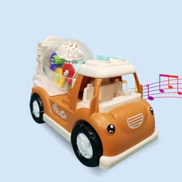 buddynjoy Musical Funny Builder Car Toy with Light Bump & Go Construction Vehicle Kids Toy-picture-10