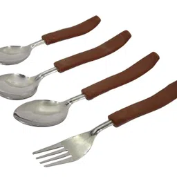 sunclock Unique Cutlery Set for Dining Table Plastic Cutlery Set image 3