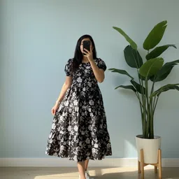 ratanfabtex Rayon Blend Stitched Flared/A-line Gown-picture-30