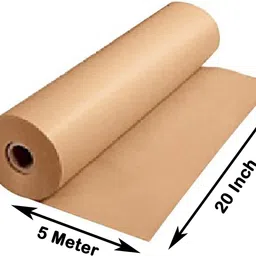 GOLDEN CRAFT PAPER Unruled 20 Inch X 5 Meter 150 gsm Paper Roll-image-83