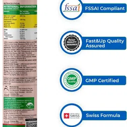 fast&up Apple Cider Vinegar 15 Effervescent Tablets, ACV With Added Vitamin B6 & B12 image 3