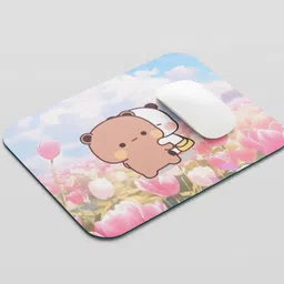 UNIARAWALAS Non-Slip Brain ,DUDU BUBU Cartoon MPM-139 Non Slip Base Mousepad image 2