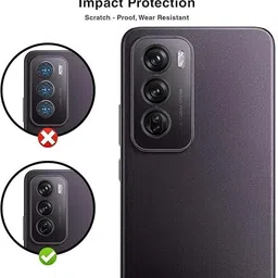 UNIKWORLD Back Camera Lens Ring Guard Protector for OPPO RENO 12 image 3