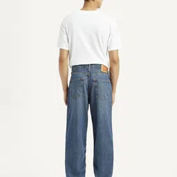 levi's Men Loose Fit Mid Rise Blue Jeans image 2
