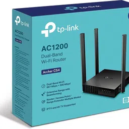 TP-Link ARCHER C54 DUAL BAND ROUTER Wireless Router 5 GHz 867 Mbps Wifi Speed Dual Band External Antenna NA-picture-31