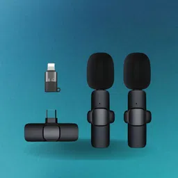 syara K9 Dual Wireless Mic WithCollar Microphone for YouTube &Live Voice RecordingG331 Microphone-picture-10