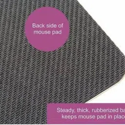 The Desi Monk Premium Quality Mouse pad Non Slip Base Mousepad image 5