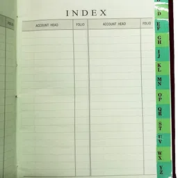 lrs Ledger Small Size - Copy Size - 21x17 cm - Full Cloth Hard Bound (375 Page) 1-Part Record Keeping Books image 4