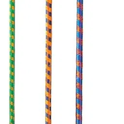 quick click goods 10 Feet Multipurpose Rope with Hooks | Ultra Strong & Flexible Bungee Rope Multicolor-picture-10