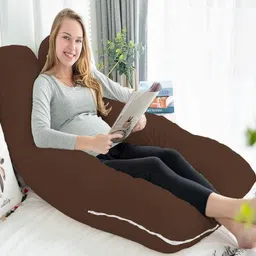 ag pro comfort Polyester Fibre Solid Pregnancy Pillow Pack of 1-picture-36