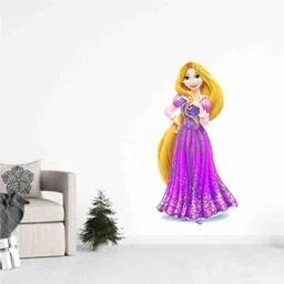 skyolla 59 cm Rapunzel Wall Sticker – Self Adhesive Vinyl Décor for Kids’ Room, Nursery Room Self Adhesive Sticker image 5