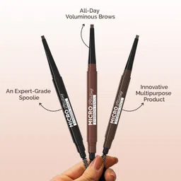 glam21 Micro Blading Eyebrow Pencil | Brow Pencil With Spoolie |Natural-looking Results image 4