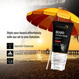 7days natural Beard Softener cream Softens & Moisturizes Beard long-lasting nourishment shine Hair Styler image 3