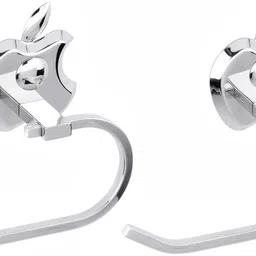 easyhome furnish Stainless steel heavy Towel ring Towel holder Towel rod for wash basin Towel hanger Cloth hanger Napkin ring Bathroom accessories Modern Bath Towel Stand Cloth stand for bathroom 10 inch 1 Bar Towel Rod-picture-27