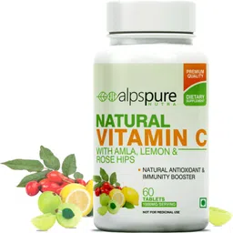 alpspure Nutra Natural Vitamin C 1000mg with Amla,Lemon & Rose Hips-picture-14