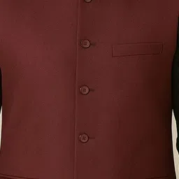 tuples Solid Men Waistcoat image 3