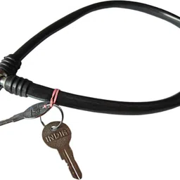 smoky gear Strong Steel Bicycle Lock AIWA with Key – Heavy Duty Anti-Theft Cycle Lock Bicycle Lock-picture-38