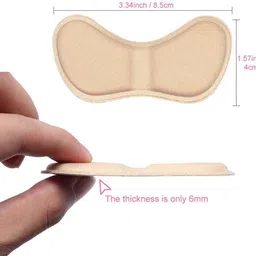 citycart Unisex Self-Adhesive Heel Cushion Inserts, Pads Grips Liners and Shoe Insoles Heel Support image 2