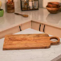 Slizen Acacia Wood Chopping Board-image-96