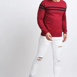 roden Men Full Sleeve Striped Sweatshirt image 4