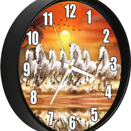 lavish creations Analog 28 cm X 28 cm Wall Clock image 3