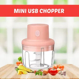 guggu Chopper (Electric Rechargeable Chopper) for Kitchen Vegetable Garlic Onion W84 Electric Vegetable & Fruit Chopper-picture-38