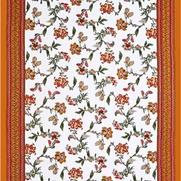 happykraft Cotton 6 Seater Printed Table Cover image 4