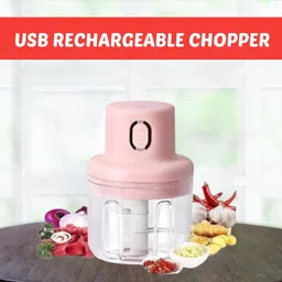 sacro Chopper (Electric Rechargeable Chopper) for Kitchen Vegetable Garlic Onion Q348 Electric Vegetable & Fruit Chopper-picture-41