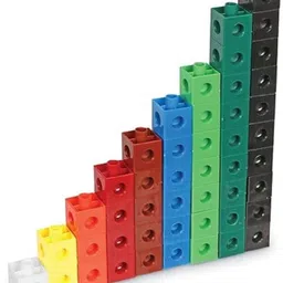 pulsbery Cubic Interlocking Blocks (Multicolor) image 3