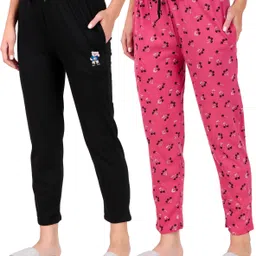 fashionhousets Pack of 2 Women Solid Multicolor Track Pants-picture-33