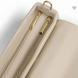 bycaddie Beige Women Sling Bag Sozen Minimalist Sling Bag image 4