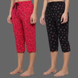 fit n fame Women Multicolor Capri-picture-29