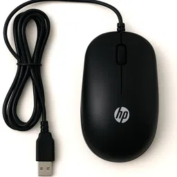 HP 115 / 1600 DPI Optical Tracking, Ambidextrous Wired Ambidextrous Optical Mouse image 3