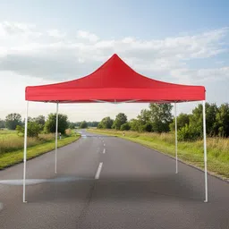 house of common Gazebo Portable Canopy 10*10 Feet, Pop Up , Pagoda Canopy Tent - For Event & Camping, Cafeteria, Shop, restaurants, cafe image 3
