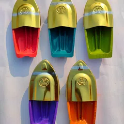 kd and sons Indian nostalgic 5 pcs pop pop steam boat toy with free wax,wick,dropper. image 1