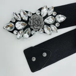 syga Women Black Genuine Leather Belt image 3